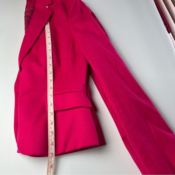 Hugo Boss Blazer Jacket Pink Afiraly Short Office Business Size AU & UK 8 US 4 - Picture 9 of 10